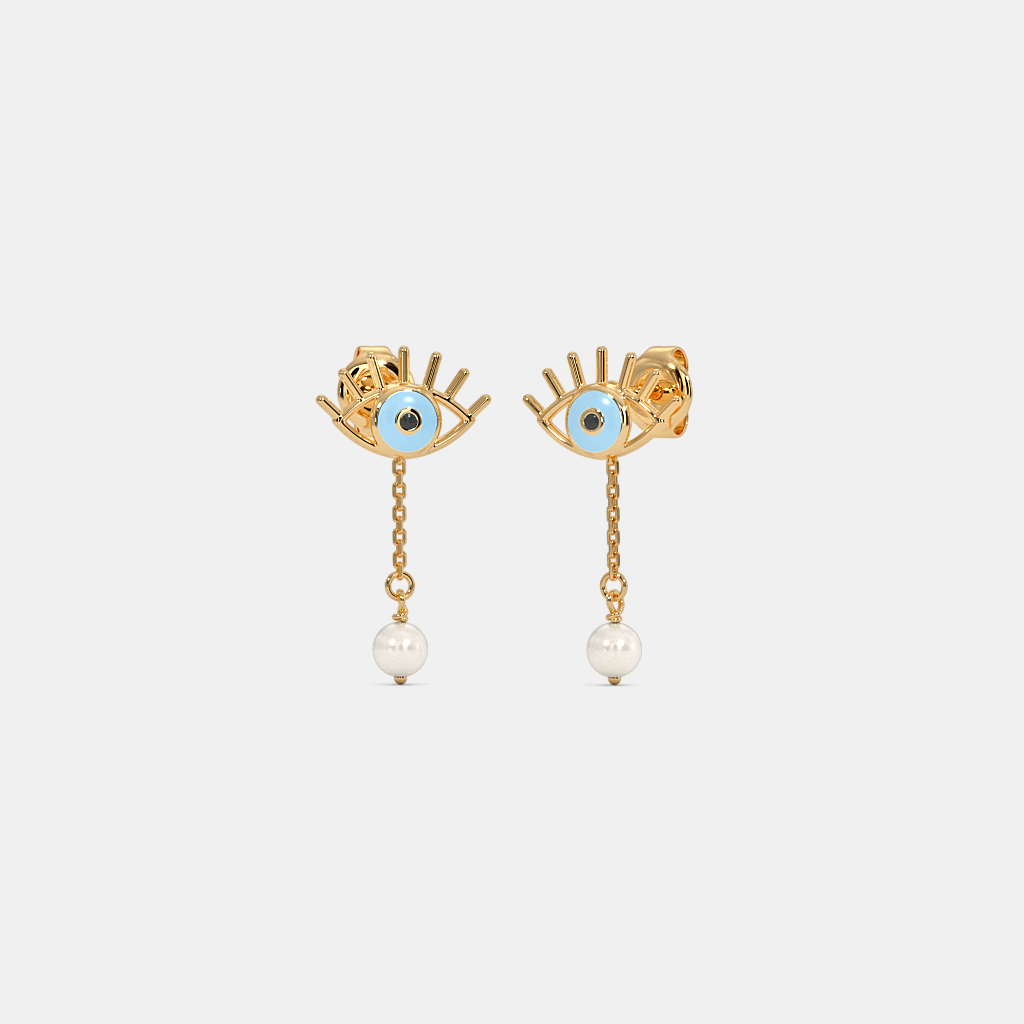 The Magycal Evil Eye Kids Drop Earrings