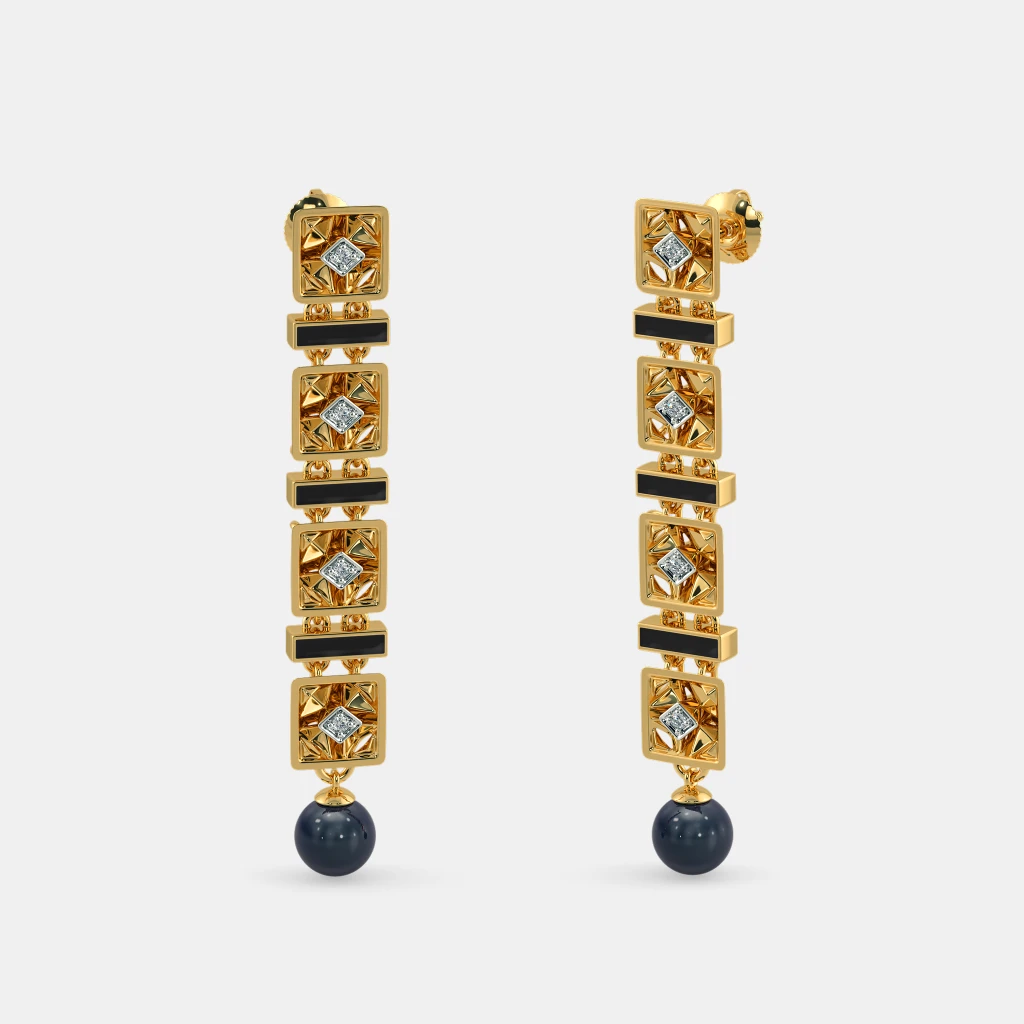 The Meticulous Long Drop Earrings