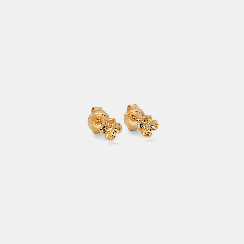 The Kaloni Multi Pierced Stud Earrings | BlueStone.com