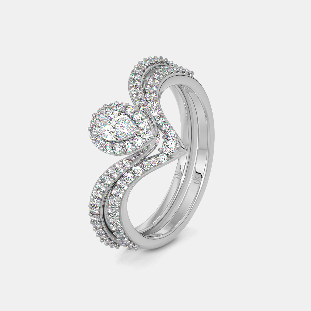 The Aimer Bridal Ring Set
