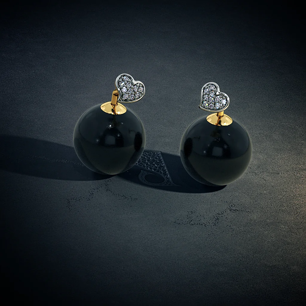 The Zoya Onyx Earrings | BlueStone.com