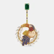 The Toucan Drop Earrings - thumb 7