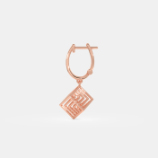 The Hakono Dangle Hoop Earrings - thumb 8