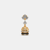 The Akhila Mangalsutra Jhumki Earrings - thumb 4