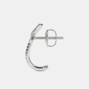 The Alizee J Hoop Earrings - thumb 5