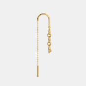 The Sleek Ringlet Sui Dhaga Earrings - thumb 6