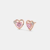 The Ruth Heart Earrings - thumb 1