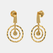 The Barrie circle Drop Earrings - thumb 8