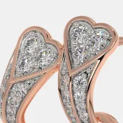 The Ensemble J Hoop Earrings - thumb 5