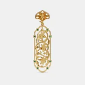 The Gul bahaar Drop Earrings - thumb 5