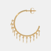 The Feya Hoop Earrings - thumb 8