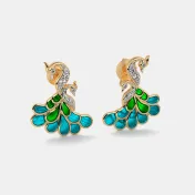 The Imperial Feather Earrings - thumb 6