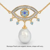 The Hex Gaze Pendant Necklace - thumb 4