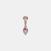 The Rapturous J Hoop Earrings - thumb 7
