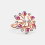 The Radiating Beauty Mushroom Ring - thumb 4