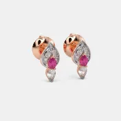The Pique Stud Earrings - thumb 4