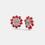 The Rubyfloret Stud Earrings - thumb 1
