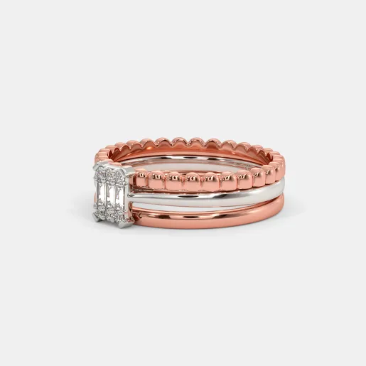 Buy 50+ Stackable Rings Designs Online | BlueStone.com - India's #1 ...